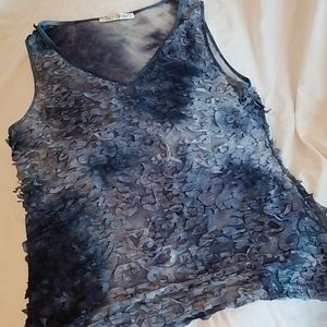 Snoskins blue sleeveless tank